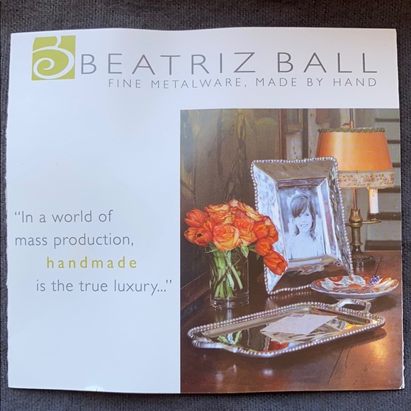 Beatriz Ball Fine Metal Bowl and Serving Spoon Set - Picture 5 of 5